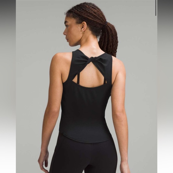 Lululemon Modal Silk Twist-Back Yoga Tank Top - Picture 3 of 13